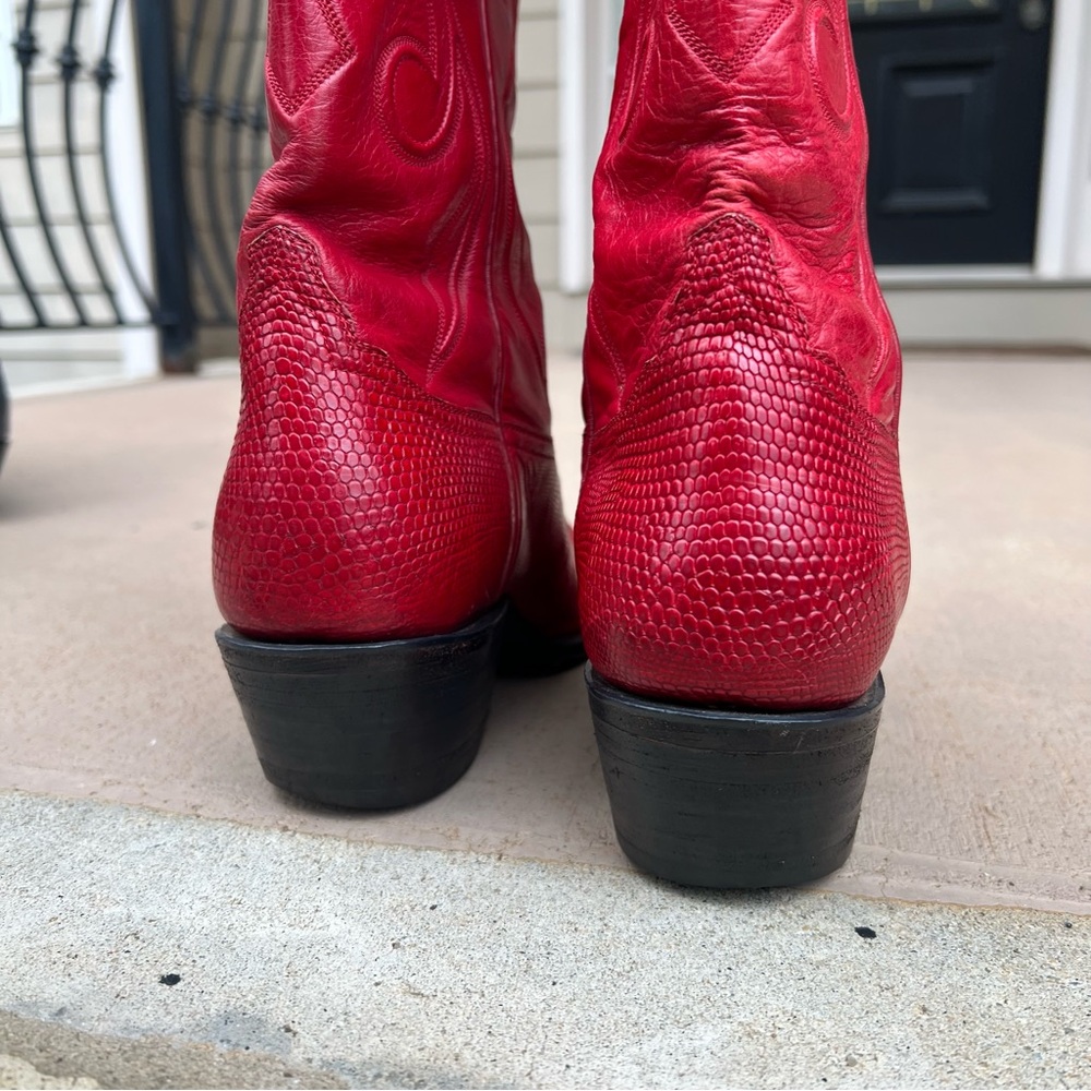 tres Outlaw Red Teju Lizard Women's
Classic 1538 - Picture 6 of 12